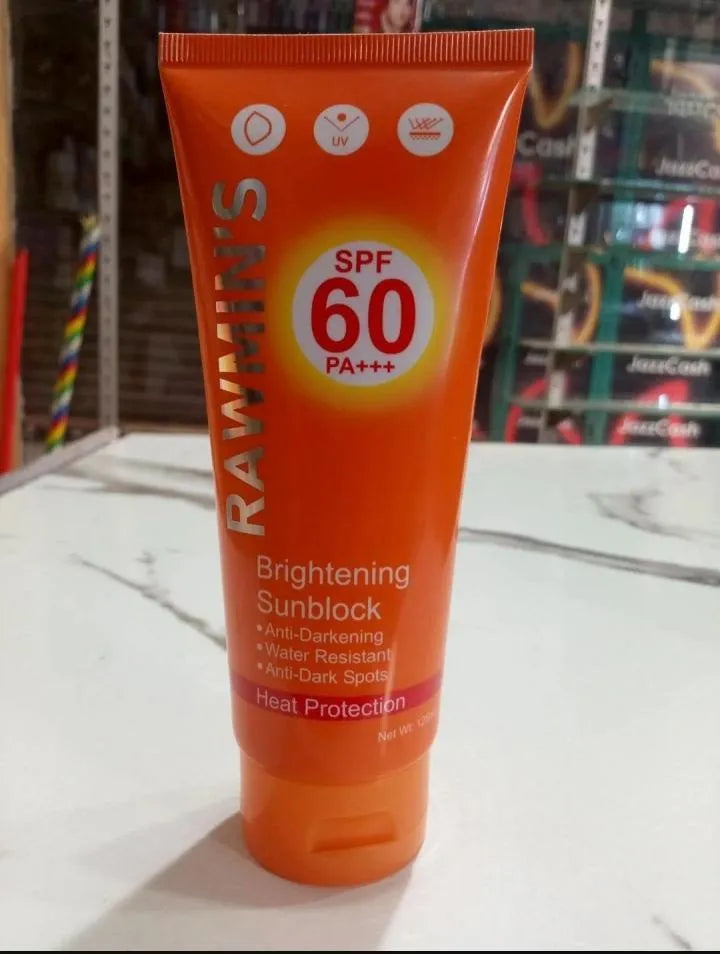 Raiman's SPF 60+ Dark Skin Protection Sunblock
