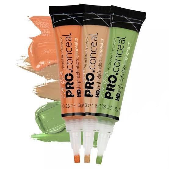 HD Pro High Coverage Concealer Pack of 3 Matte Finish