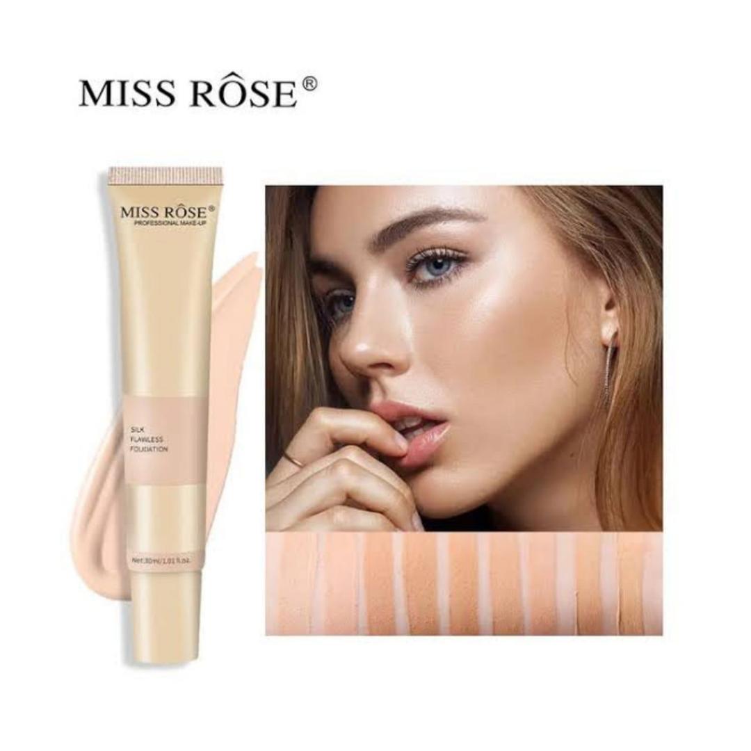 Miss Rose Light Coverage Foundation Beige 30ml