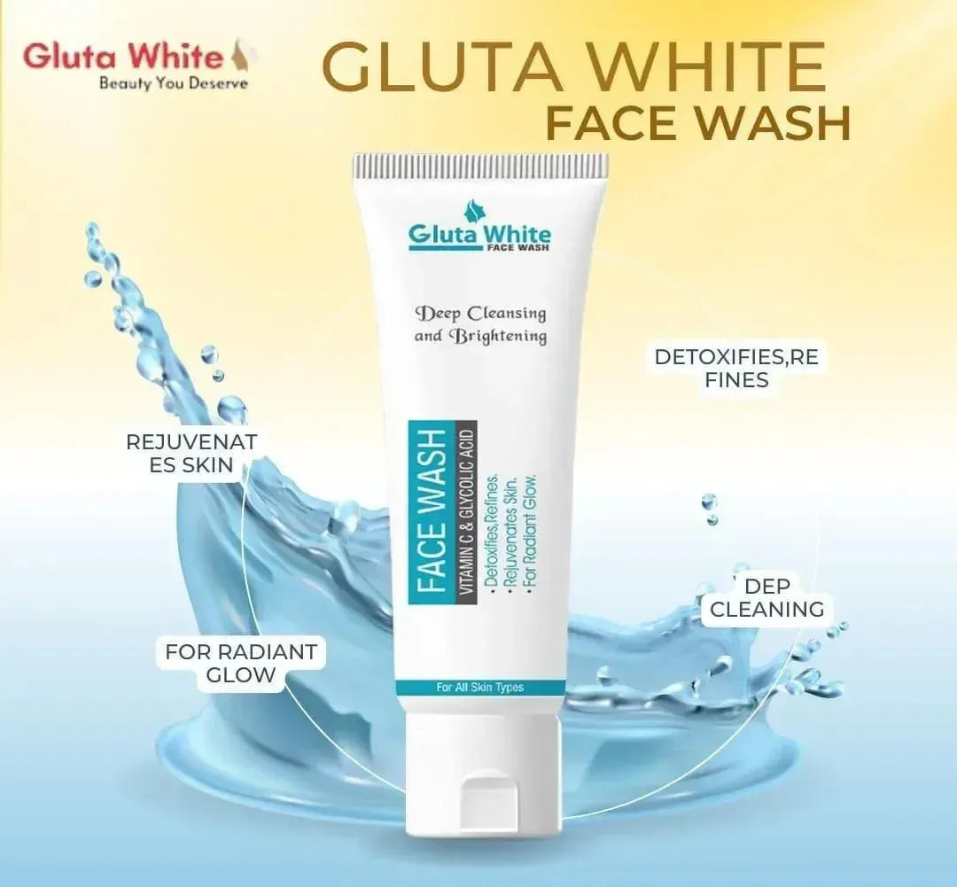 Gluta White Face Wash 100ml