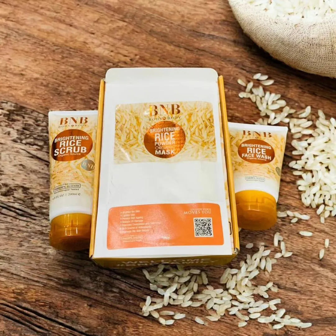 Rice Facial Kit 3-in-1